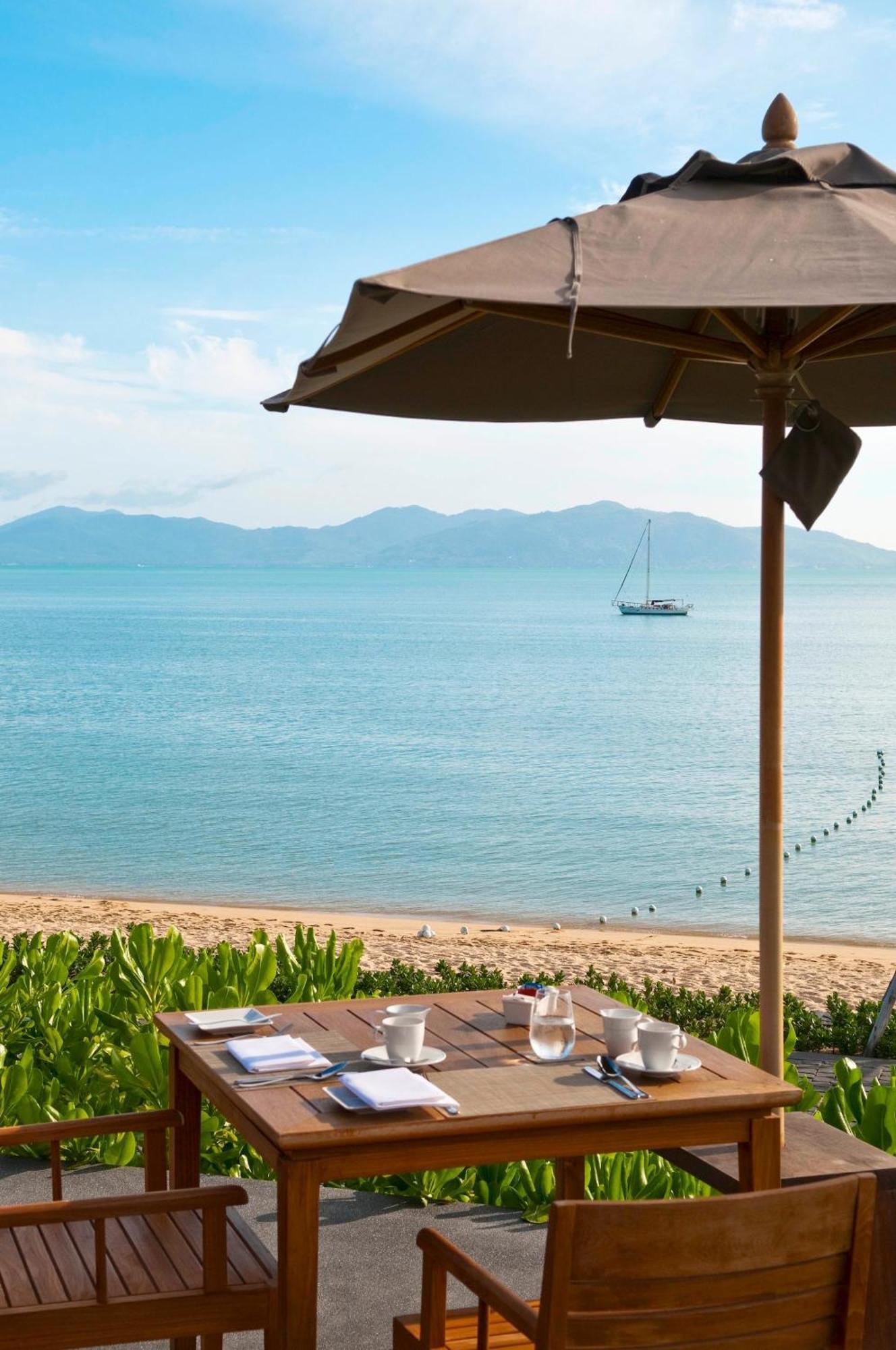 Hansar Samui Resort&Spa - SHA Extra Plus Bophut Bagian luar foto View of the Gulf of Thailand from the beach at the Royal Paradise Hotel & Spa